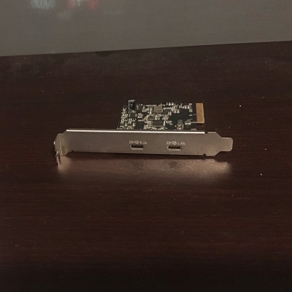 2 Port PCIe USB-C Expansion Card